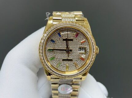 Rolex 8+Factory 2834Movementv Silvery